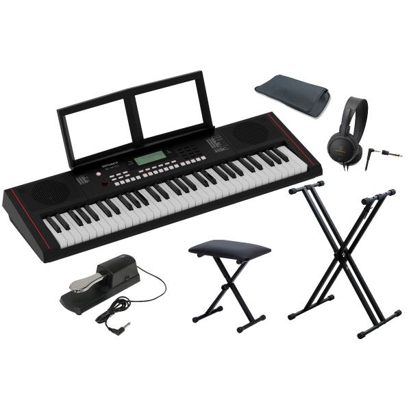 他サイト： Roland ローランド / E-X10 [X型キーボードスタンド ＆ キーボードベンチセット！] Arranger Keyboard (EX10)の商品画像