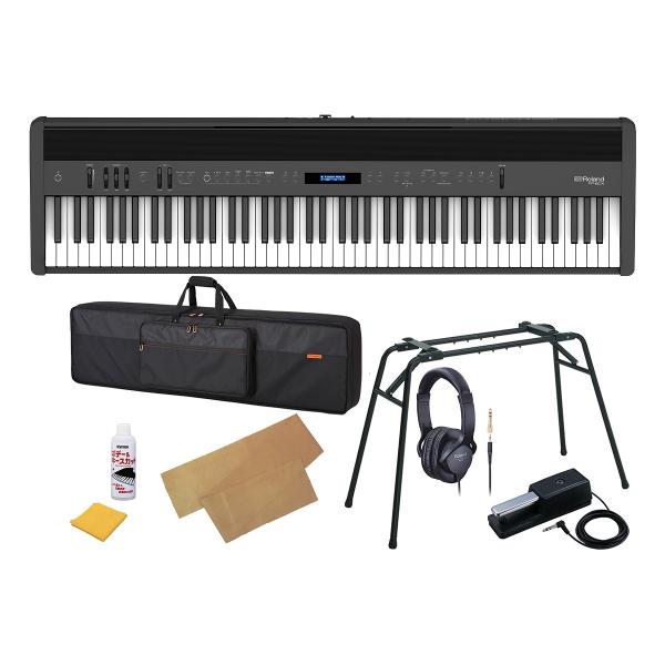 Roland ���[�����h / FP-60X BK(���ʌ��� CB-B88V2 �X�^�[�g�Z�b�g�I)�u���b�N �d�q�s�A�m(FP60X)(YRK)
