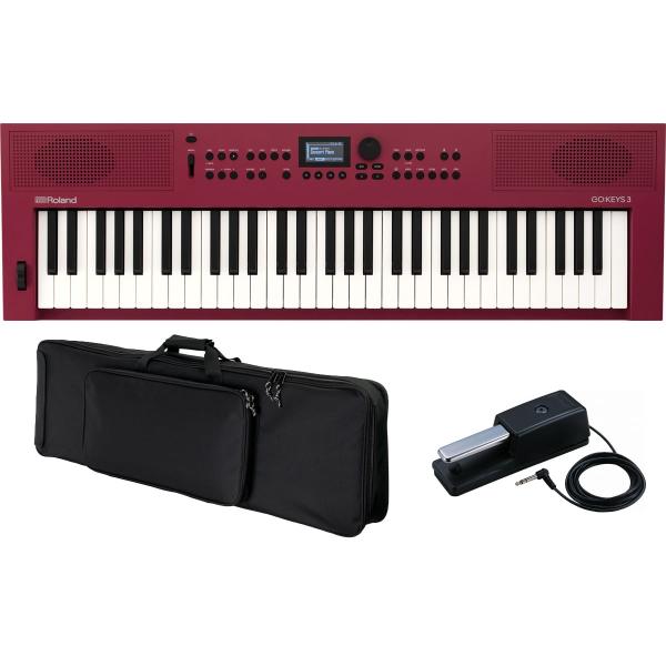 美品　Roland GOKEYS3-RD ダンパーペダル&ケース付 ローランド Roland / GOKEYS3-RD [背負えるキャリング・バッグ