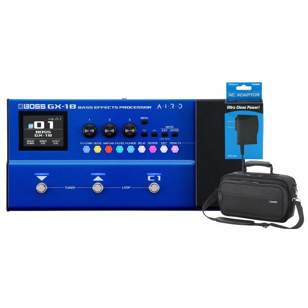 新製品) BOSS / GX-1B Bass Effects Processor (純正アダプター(PSA