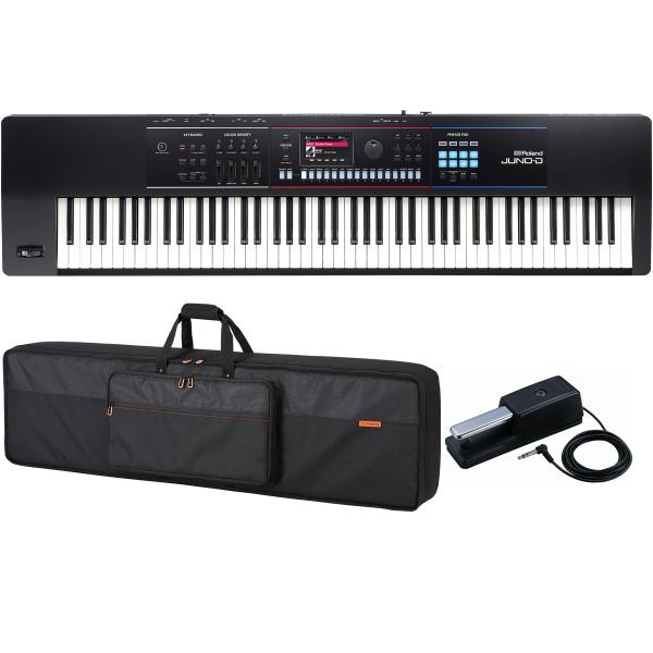 Roland JUNO-D シンセサイザー キャリングバッグ付き 動作良好】Roland JUNO-D シンセサイザー キャリーケース付き