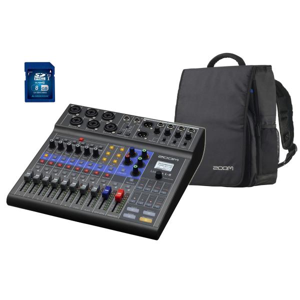 Zoom LiveTrack L-8 & CBA-96 バックパックセット Zoom LiveTrack L-8 & CBA-96 バックパックセット CBA-96 | ZOOM