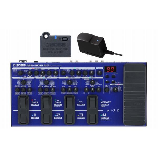 BOSS / ME-90B Bass Multiple Effects ベース用 マルチエフェクター ME90B  [BT-DUAL + 純正アダプター同時購入](YRK)