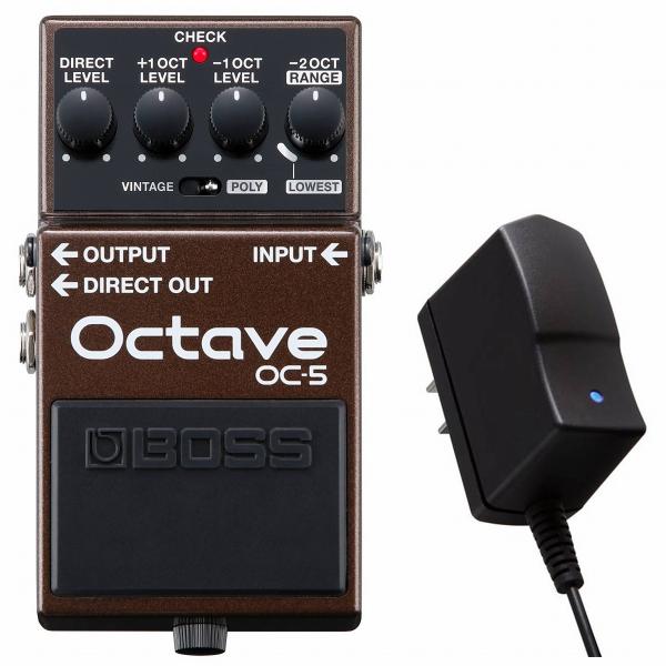 BOSS / OC-5 Octave OC5(純正ACアダプター同時購入セット)オクターバー OC5(YRK)