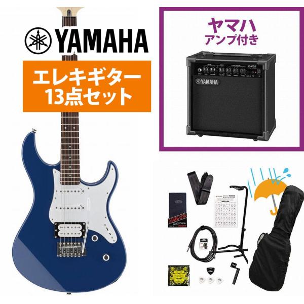 YAMAHA / PACIFICA112V UTB (ユナイテッドブルー) エレキギター PAC112V PAC-112V パシフィカ 入門 初心者 YAMAHA GA15IIアンプ付属初心者セットR