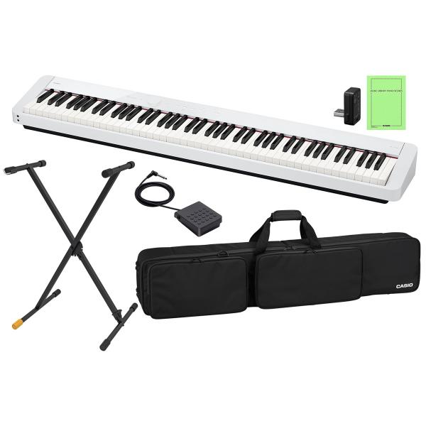 CASIO �J�V�I / PX-S1100WE(�����P�[�X���X�^���h�Z�b�g�I)(�z���C�g) �f�W�^���s�A�m