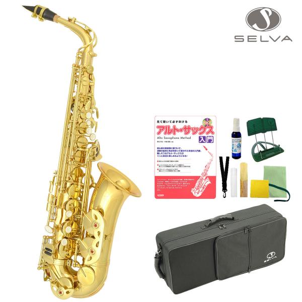 SELVA / 初心者向けアルトサックス入門セット Alto Sax SAS-100 セルバ
