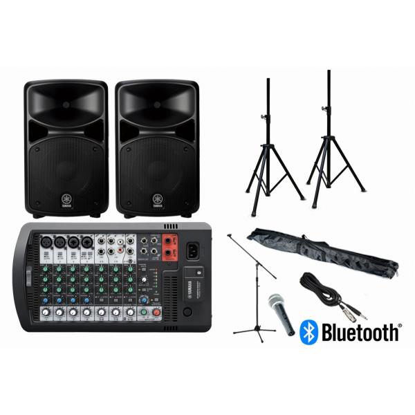 YAMAHA }n / STAGEPAS 600BT Xs[J[X^hE}CN&amp;}CNX^hZbg(WEBSHOP)(WEBSHOP)