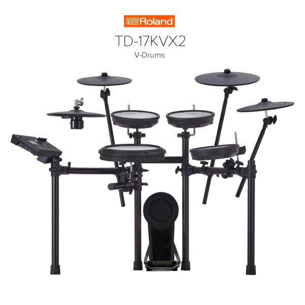 Roland / TD-17KVX2 + MDS-COM V-Drums電子ドラムキット ハイハット 