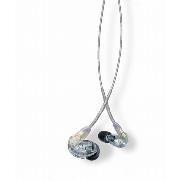 他サイト： SHURE / SE215 クリアー (SE215-CL-A) 高遮音性イヤホン (国内正規品)の商品画像