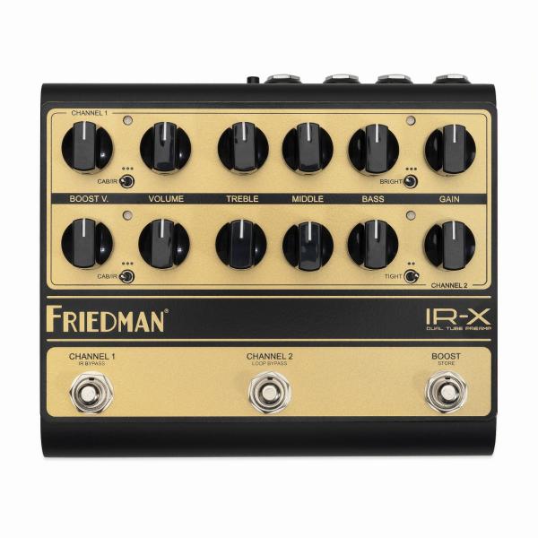 (数量限定特別価格) Friedman / IR-X Dual Tube Preamp フリードマン プリアンプ (国内正規品)