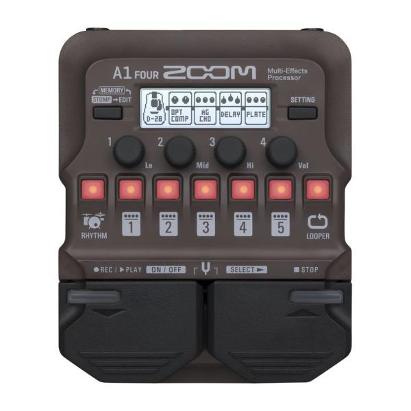 他サイト： (無償オンラインユーザー登録で安心の3年間製品保証)ZOOM / A1 FOUR Acoustic Multi-Effects Processor アコースティック楽器用 マルチエフェクター ズームの商品画像