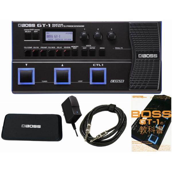 BOSS GT-1 ギターエフェクターとシールド BOSS（ボス） BOSS / GT-1(数量限定GT-1の教科書&シールドケーブル
