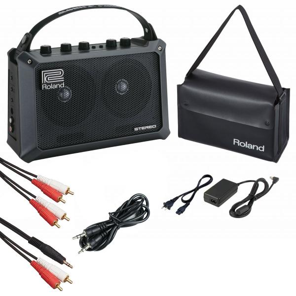 【純正ケース付き・完動品】Roland MobileCube電池駆動アンプ ローランド ROLAND MOBILE CUBE モバイルキューブ(ローランド