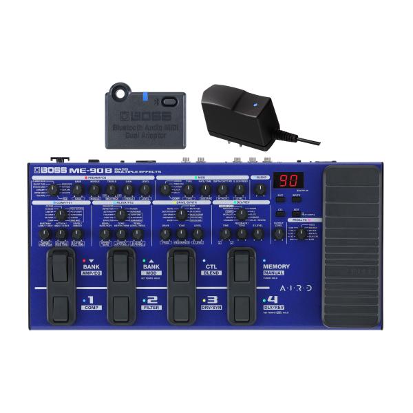 BOSS / ME-90B Bass Multiple Effects ベース用 マルチエフェクター ME90B  [BT-DUAL + 純正アダプター同時購入](YRK)(PTNB)