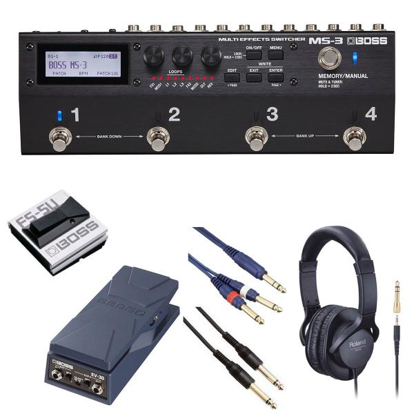 BOSS MS-3 ＋ FS-5U セット BOSS（ボス） BOSS / MS-3 マルチスイッチャー[自由自在にサウンド