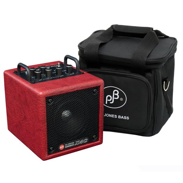 Phil Jones Bass (PJB) / NANOBASS X4C Red フィルジョーンズ[専用キャリングバッグ同時購入セット](YRK)
