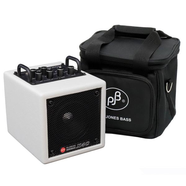 Phil Jones Bass (PJB) / NANOBASS X4C White フィルジョーンズ[専用キャリングバッグ同時購入セット](YRK)