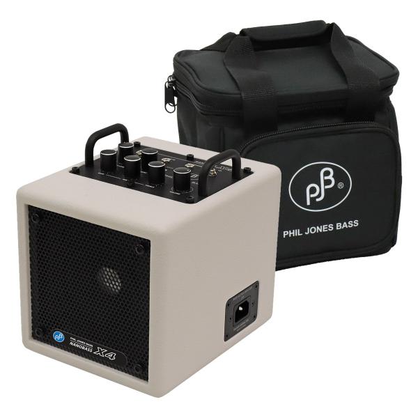 Phil Jones Bass (PJB) / NANOBASS X4 White Bluetooth/AUX-in