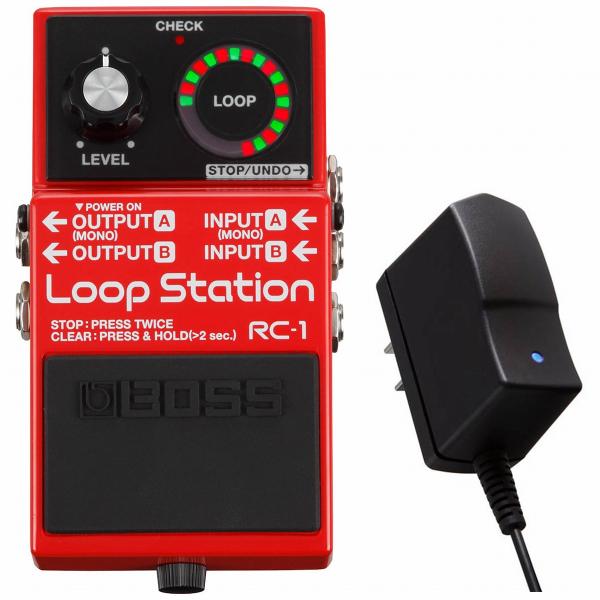 BOSS / RC-1 Loop Station(純正ACアダプター同時購入セット)ルーパーループステーション RC1(YRK)(PTNB)