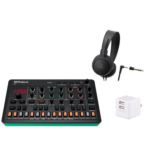 他サイト： Roland ローランド / AIRA Compact S-1 TWEAK SYNTHESIZER (USB電源アダプター＆ヘッドホンセット！)(YRK)の商品画像