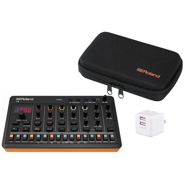 AIRA Compact Carrying Case「CB-RAC」と2ポートUSB電源アダプターがセットでお買い得！Roland のリズム・マシンを象徴するTR シリーズのドラム・サウンドとTB-303 のベース・サウンドを、ポケットサイ...