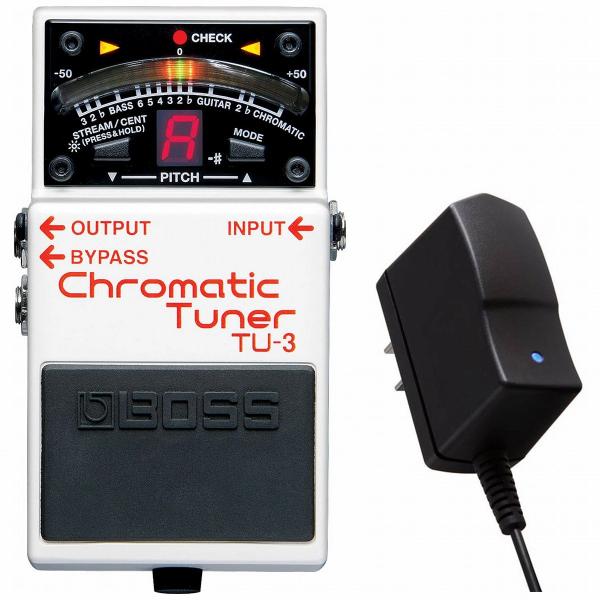 BOSS（ボス） BOSS / TU-3 Chromatic Tuner(純正ACアダプター同時購入
