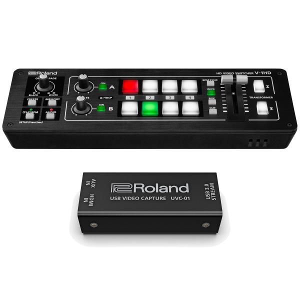 ローランド Roland / V-1HD + UVC-01 ビデオスイッチャー(YRK