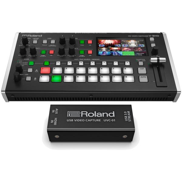 Roland ローランド / V-8HD + UVC-01 ビデオスイッチャー(YRK)