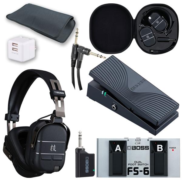 技 BOSS / WAZA-AIR BASS パフォーマンスペダルセット -EV-1-WL、FS-6
