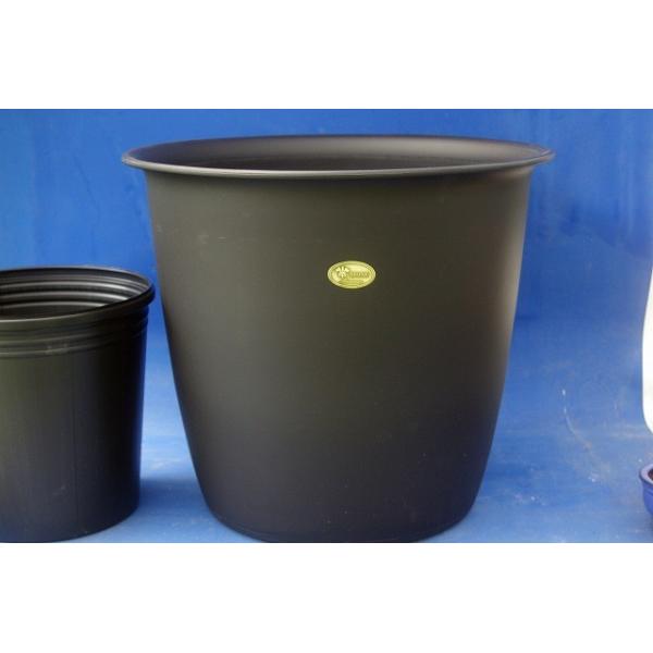 プラ鉢　ストーンカバー13号　容量:72L外径：537mm　内径：473mm　高さ：470mm　底面内寸：360mm　重量:2.4kg観葉植物の室内観賞用に開発された商品です。（左側のポットは10号です。）過去、受皿を使用したものでしたが、...