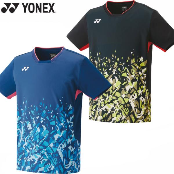 【NEW/数量限定/即日発送】YONEX ヨネックス メンズゲームシャツ フィットスタイル (10519) バドミントン Tシャツ 半袖 ユニフォーム  ベリークールドライ