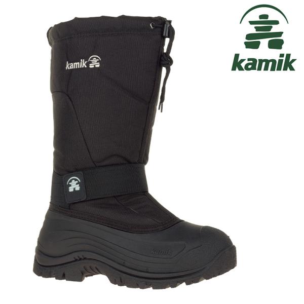 カミック 【即日発送】Kamik グリーンベイ4 WIDE ブラック メンズ 冬靴