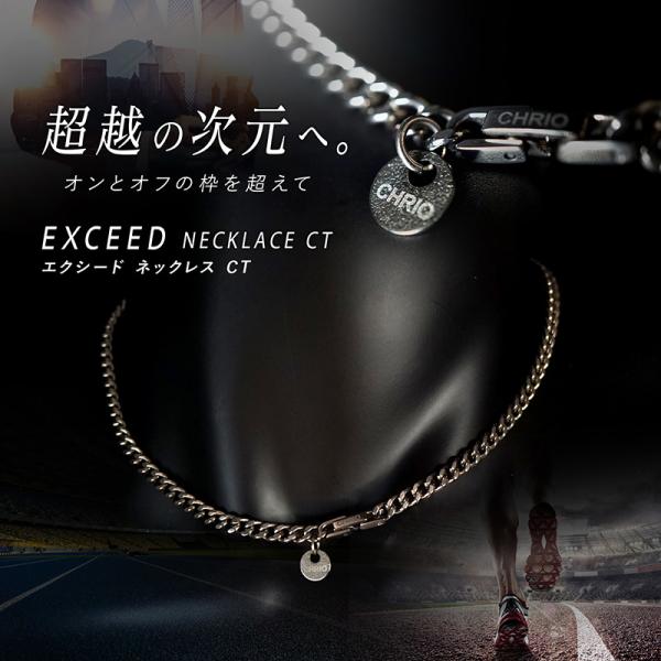 CHRIO クリオ エクシードネックレスCT(チタンシルバー)S43cm CHRIO クリオ エクシードネックレスCT(チタンシルバー)S43cm