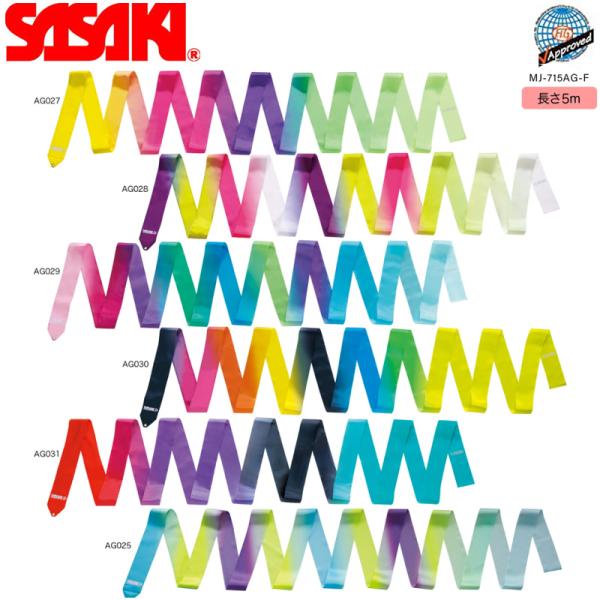 SASAKI ササキ アートグラデーションリボン 5m以上 F.I.G.(国際