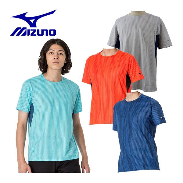 ミズノ MIZUNO メンズ ドライエアロフロー Tシャツ 32MAA020 男性用 半袖シャツ トレーニングシャツ スポーツウェア 吸汗速乾 通気性