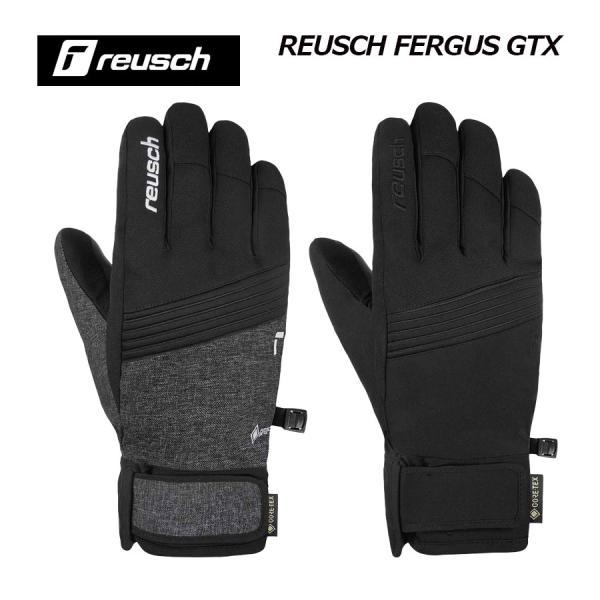 【2025-2026】ロイシュ【reusch】スキーグローブ スキー手袋 REUSCH FERGUS GTX / ロイシュ ファーガス ゴアテックス 6401347 (スキーグラブ/グローブ/手袋/5本指/ロイッシュ/スキー/スノーボード)