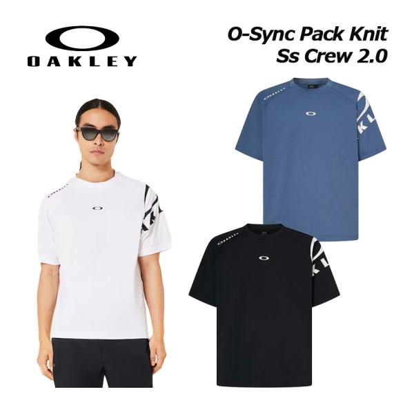 OAKLEY（オークリー） メンズ O-Sync Pack Knit Ss Crew 2.0 FOA407646