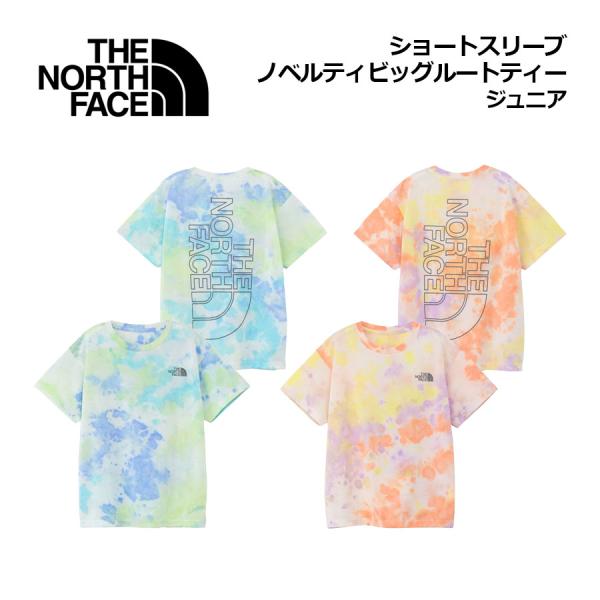 ザ・ノース・フェイス THE NORTH FACE ジュニア ショートスリーブ ノベルティ ビッグルートティー NTJ32579 2025春夏 子供用 Tシャツ 半袖 アウトドア