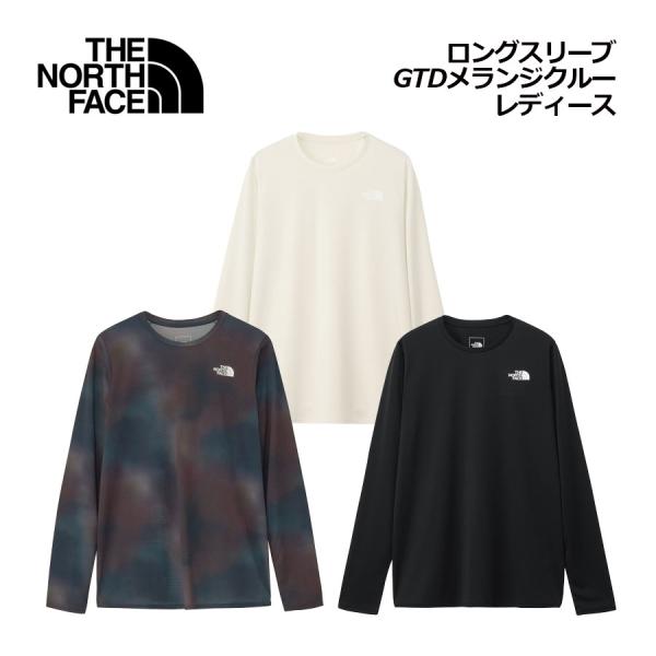 ザ・ノース・フェイス THE NORTH FACE レディース ウィメンズ ロングスリーブGTDメランジクルー NTW12597 Tシャツ 長袖 ロンT ランニング