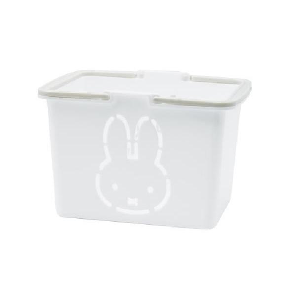 こゆき◡̈*❤︎さまご購入品 リメイク　スクエアバスケット おねむなうさぎ さん ティMF-5542224WH 【日本製】【miffy】【ミッフィー】ミニカラー