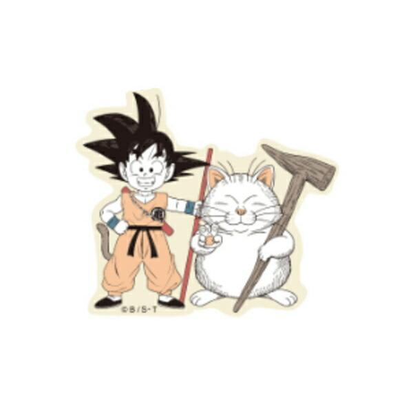 スモTE1084 【ドラゴンボール】ステッカー【悟空とカリン】【悟空】【ごくう】【孫悟空】【鳥山明】【ジャンプ】【漫画】【アニメ】【映画】【シール】【テー…