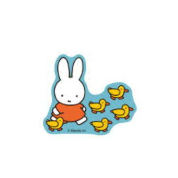 スモmf1929 Miffy ミッフィー キャラクターステッカー アヒルとミッフィー ウサギ ミッフィーちゃん ディック ブルーナ 絵本 アニメ 104zak844ms いしだ屋 通販 Yahoo ショッピング