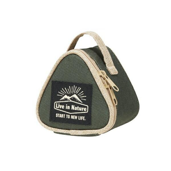 スケ493751 【オリジナル】保冷おにぎり型ミニランチバッグ【LIVE IN