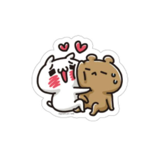 スモlnr1066 Line スタンプ 愛しすぎて大好きすぎる キャラクターステッカー ぎゅっ 動物 アニマル ライン 携帯 Sns スタンプ 109zak124ms いしだ屋 通販 Yahoo ショッピング