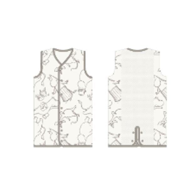 マル1465004300 【送料無料】 【ムーミン】【Moomin】2wayスリーパー【ファミリースケッチ】【ミイ】【リトルミイ】【アニメ】【絵本】【キャラクター】【スリーパー】【パジャマ】【ベスト】【ルームウェア】【子供】【キッズ】【雑貨...