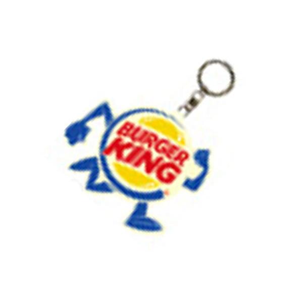 レオ Burger King 【アメリカン雑貨】ラバーキーチェーン【Burger King】【バーガーキング】【アメリカ】【USA】【アメキャラ】【キーホルダー】【キーリング…