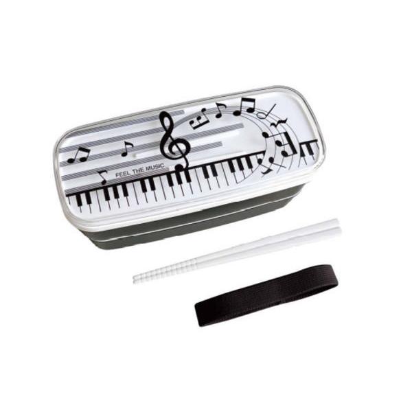 オニAJO-1204 【オリジナル】【ミュージックシリーズ】箸付き2段ランチ