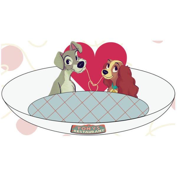 わんわん物語　3D　プレート　絵皿　フィギュア　レディ　ディズニー　猫 わんわん物語3Dプレート絵皿フィギュアレディディズニー猫