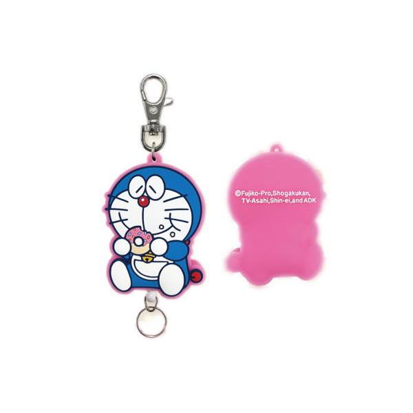 ドラえもん トートバッグ　ラバーリールキーホルダー ドラえもん SweetsParty ラバーリールキーホルダー びっくり